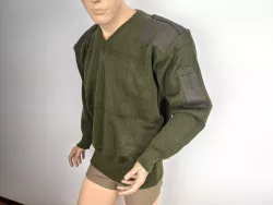 Sveter pletený - orig. TALIANSKO - OLIVA