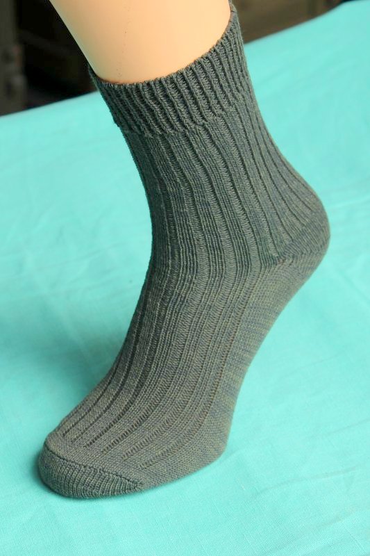 Ponožky pracovné, pletené - OLIVA, 28 = EU 42