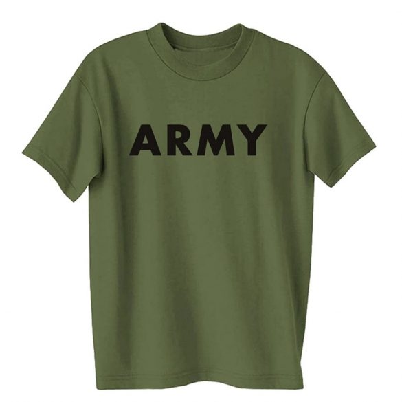 M-Tramp ARMY tričko krátky rukáv - OLIVA - M