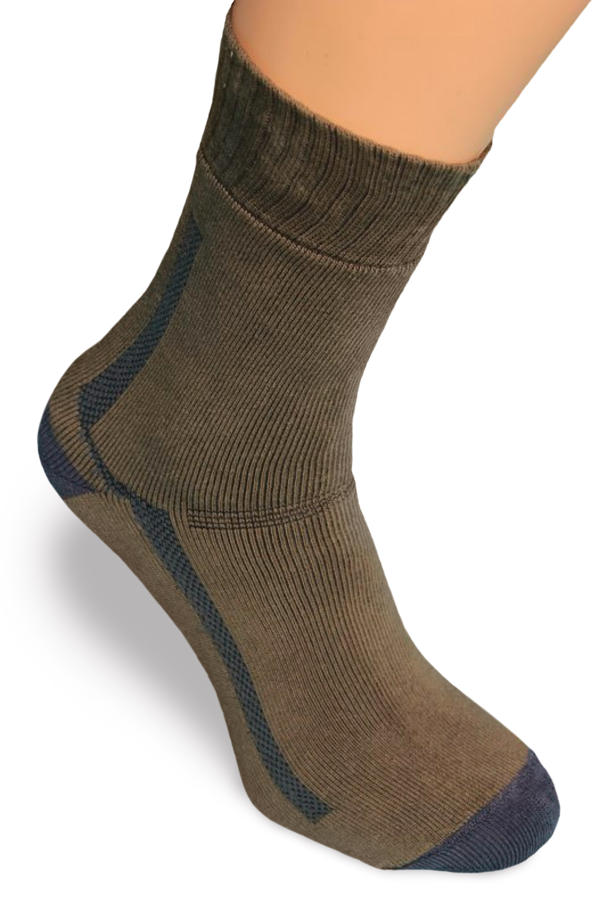 Ponožky TERMO - OLIVA, 30/31 = EU 45 - 47